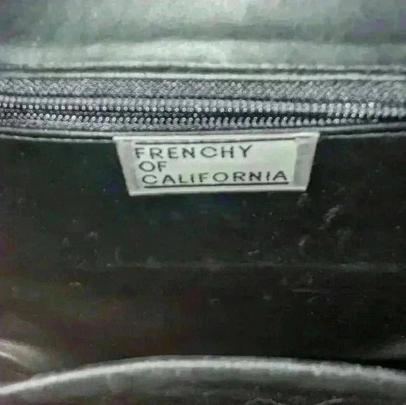 Rare Find Frenchy of California Top Handle Purse with Crossbody Option - Picture 6 of 6